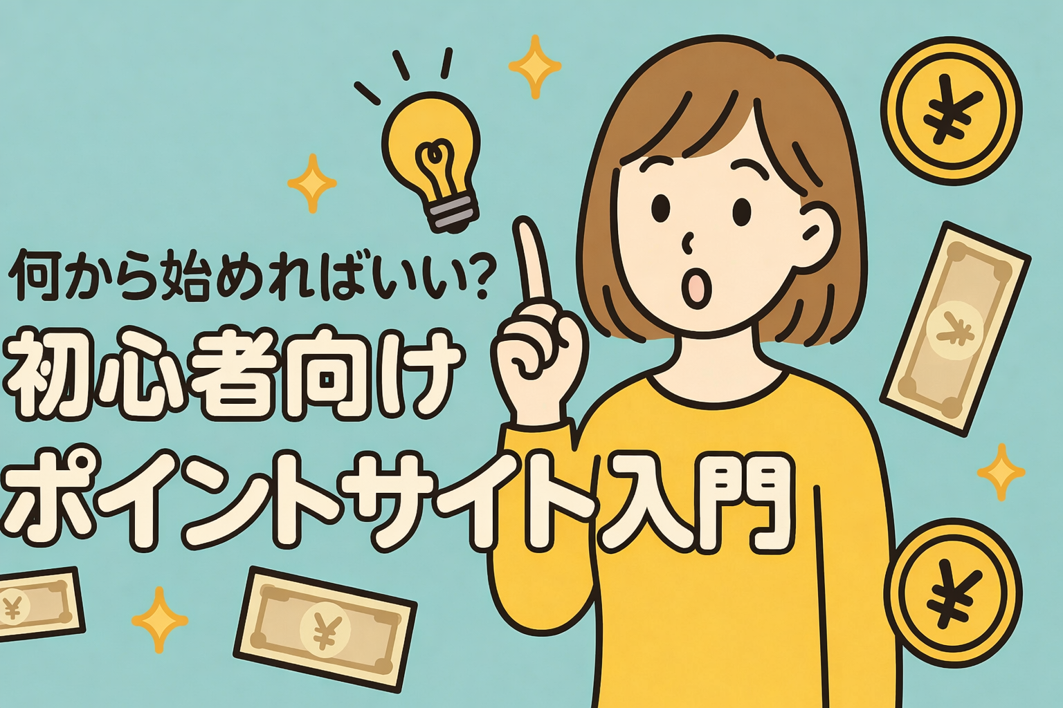 何から始めればいい？初心者向けポイントサイト入門