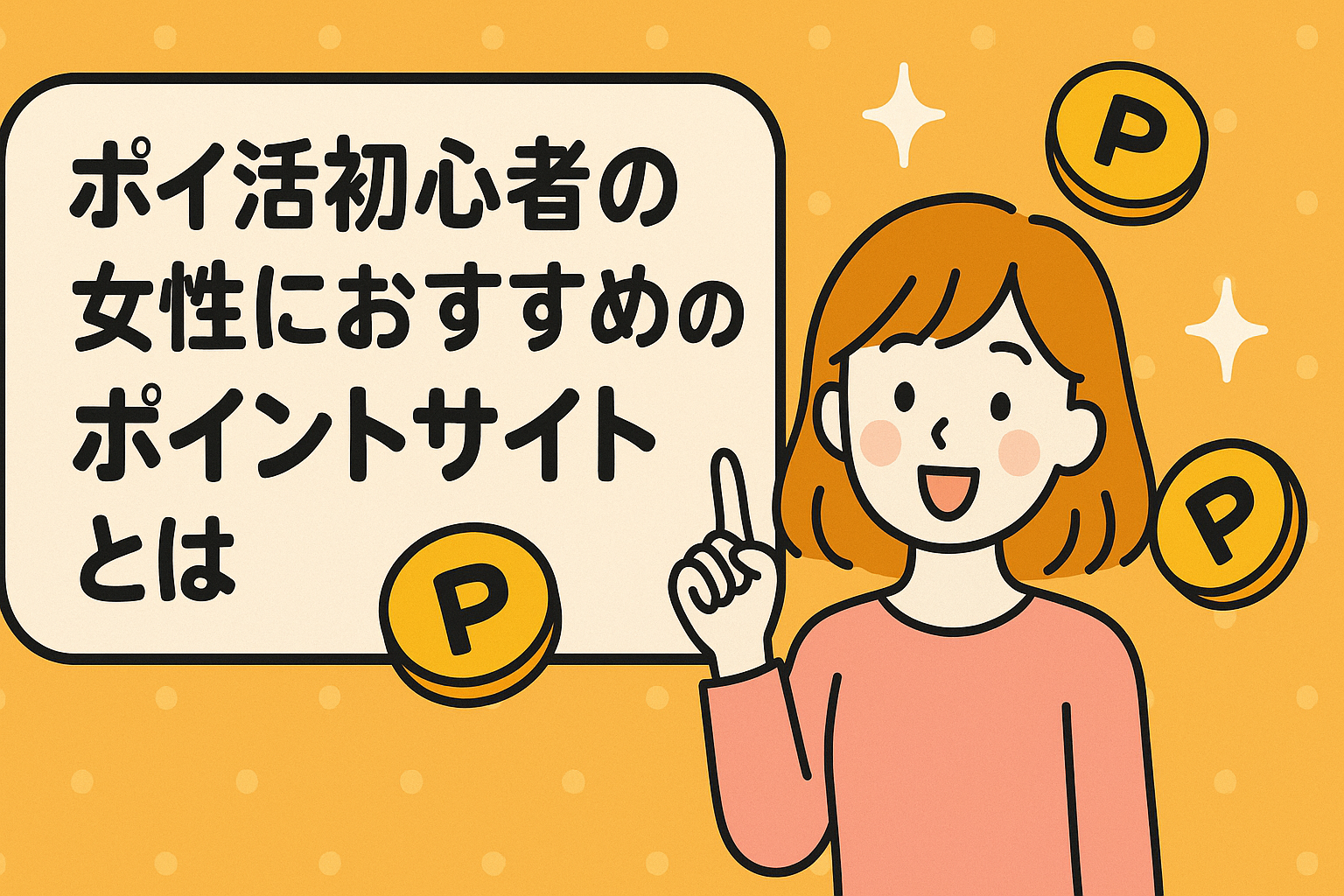 ポイ活初心者の女性におすすめのポイントサイトとは