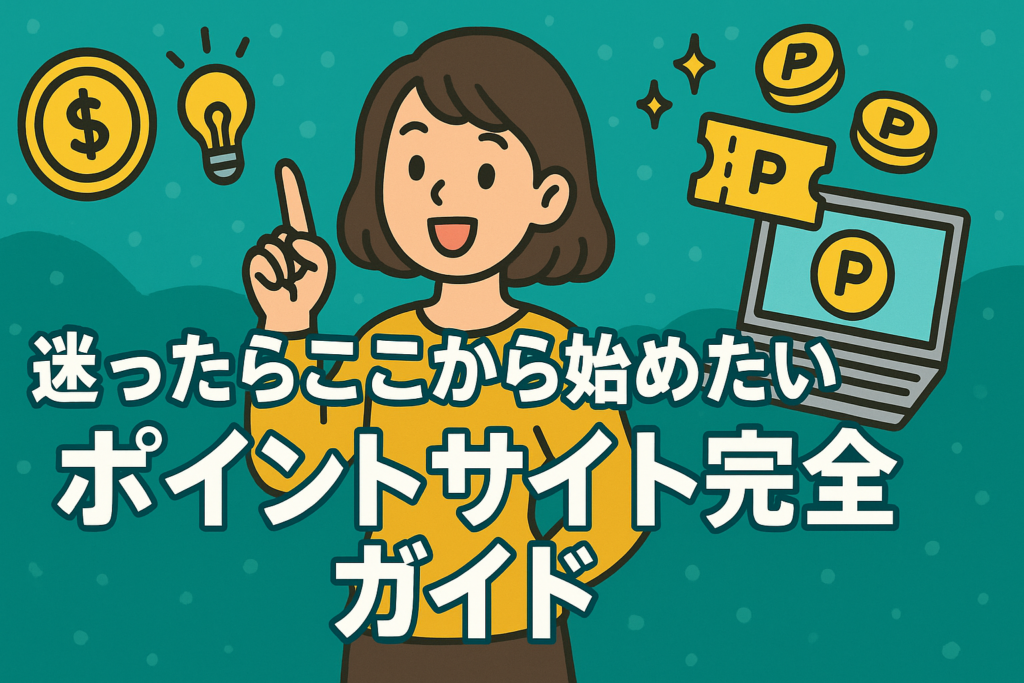 迷ったらここから始めたいポイントサイト完全ガイド