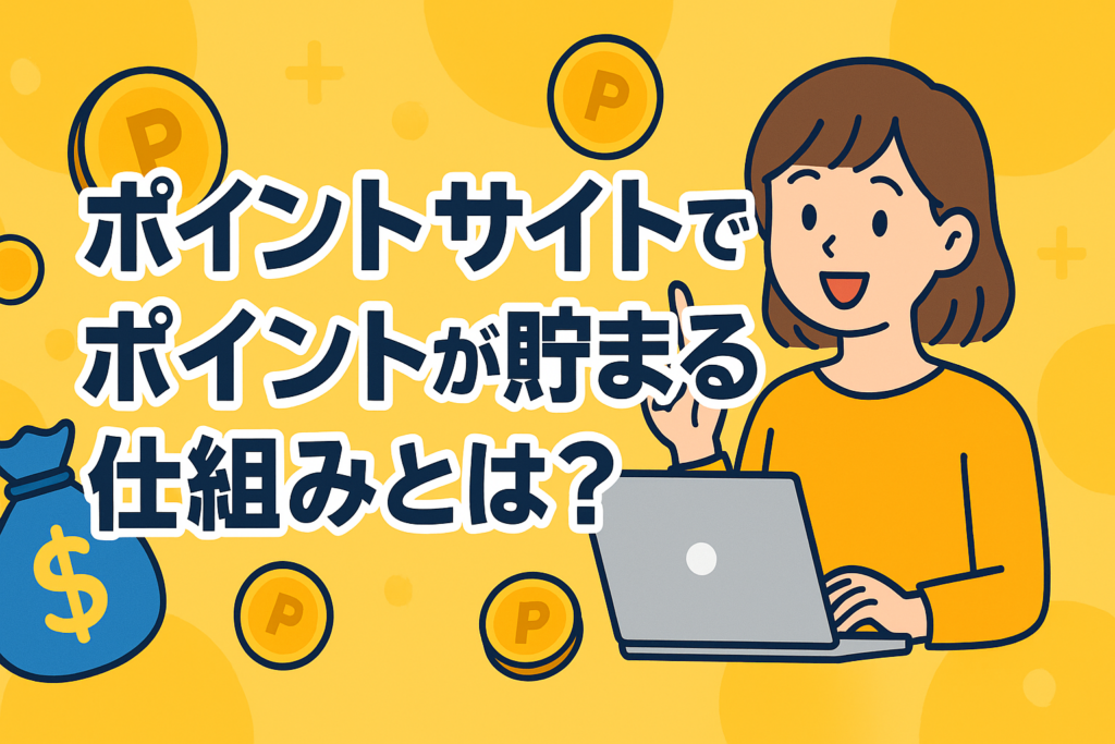 ポイントサイトでポイントが貯まる仕組みとは？