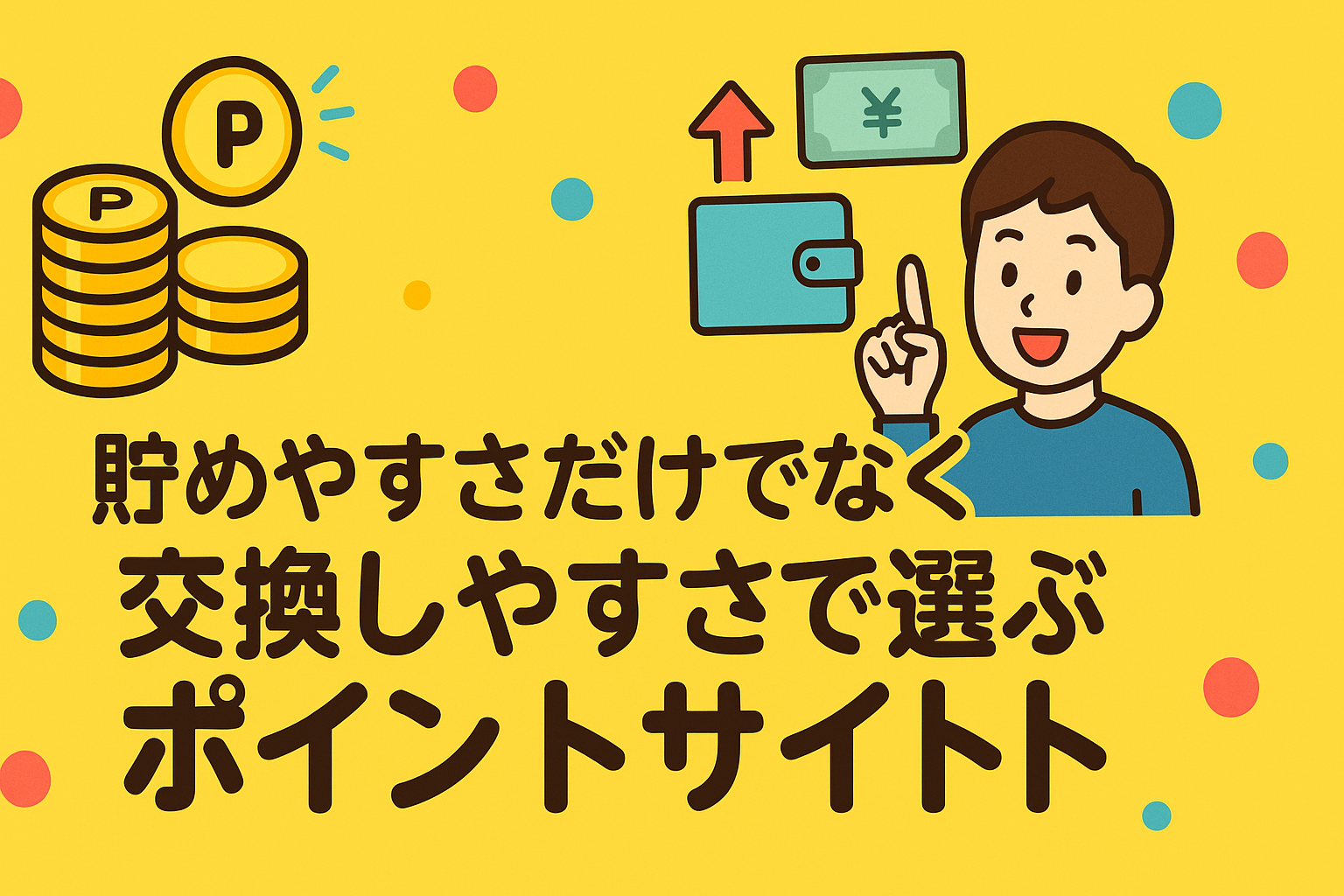 貯めやすさだけでなく交換しやすさで選ぶポイントサイト